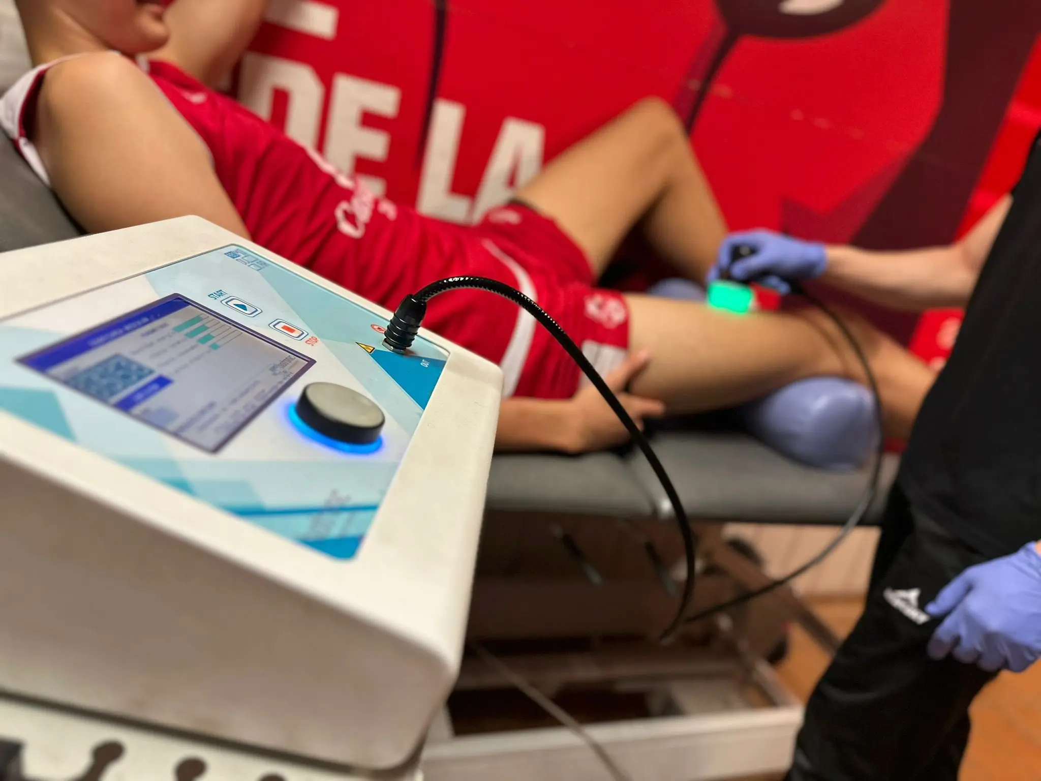 Tratamiento con efecto push-pull en fisioterapia